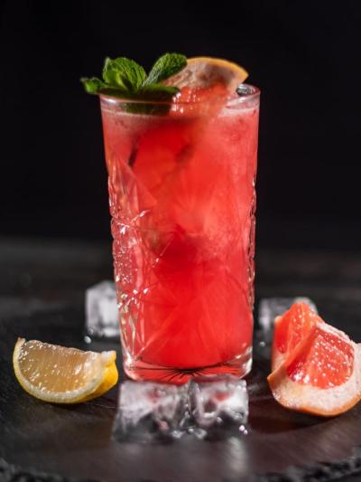 Лимонад Грейпфрут-Малина •