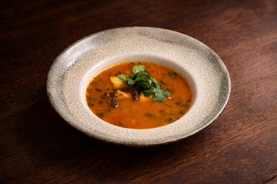 Харчо з королівськими гливами •  